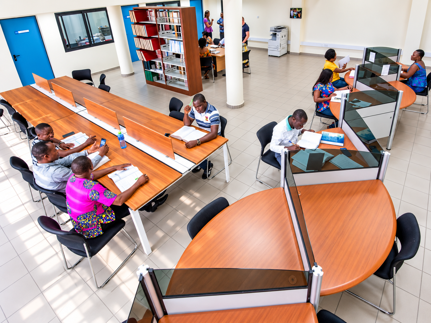Library at Ensign Global University