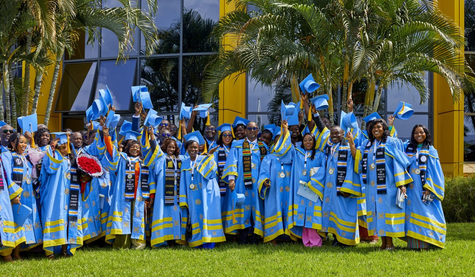 44 students graduate from Ensign Global University.