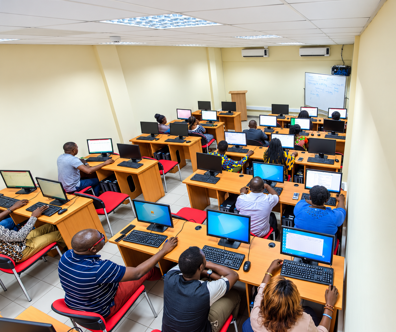 Computer Lab at Ensign Global University