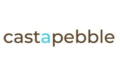 Cast a Pebble logo