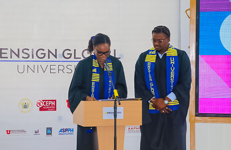 EGU Holds Matriculation Ceremony for New Students